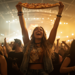 defimagic_A_photo_of_an_excited_woman_in_a_concert_crowd_holdin_4d447ef3-4d90-4b5c-b997-a0040696eb40